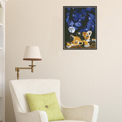 

Gobestart 5D Embroidery Paintings Rhinestone Pasted DIY Diamond Painting Cross Stitch