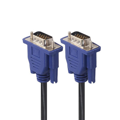 

VGA HD 15Pin Male to Male Laptop Monitor Extension Cable Cord
