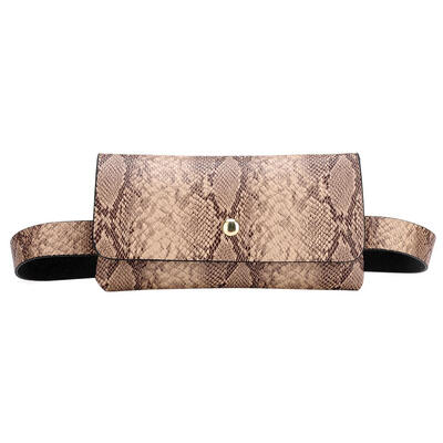 

Snake Shoulder Waist Bags Fanny Belt Packs Women Flap Crossbody Chest Bags