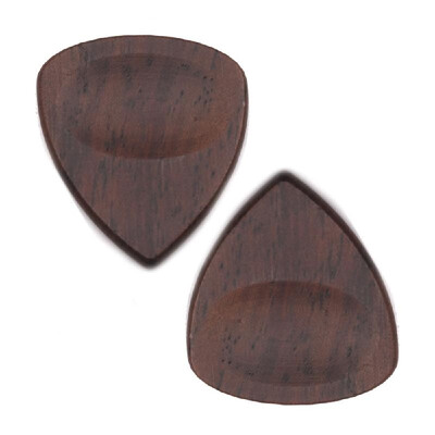 

2pcs Wood Guitar Picks Plectrum for Acoustic Guitar Ukulele Bocote Wood