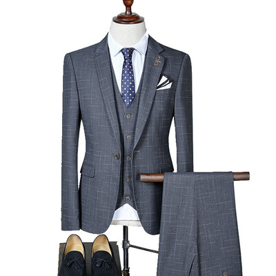 

JIN YAO Mens Suits Fashion Casual Workwear 5470