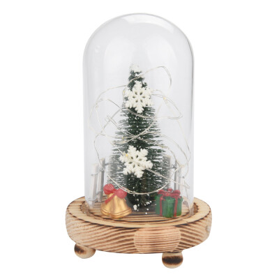 

Siaonvr Wire Lamp Microscopic Scene Home Decoration Ornaments Christmas Tree Gift