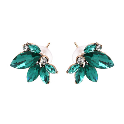 

2019 New Fashion Geometric Crystal Earrings for Women Boho Rhinestone Statement Earring Fashion Jewelry Bijoux