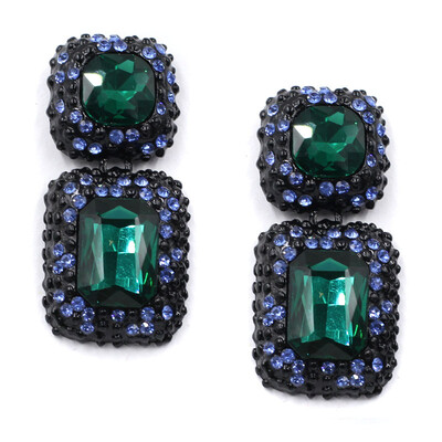 

AOTEMAN New Hot sale 2019 stud earrings crystal fashion earring vintage statement Earrings jewelry wholesale