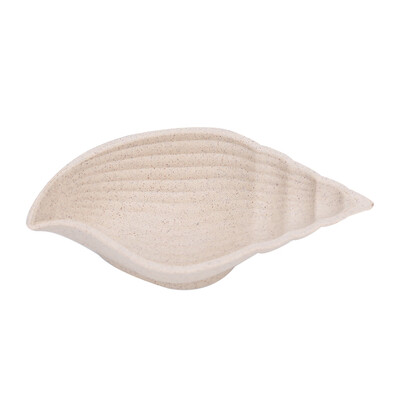 

3Pcs New Wheat Stalks Food Dishes Conch&Shell Shape Food Decoration Dinnerware