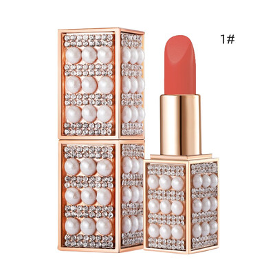 

Waterproof Lipstick Pearl Symphony Shiny Matt Metal Lipstick Lip Gloss Nude Beauty Long-lasting Lipsticker Matte Cosmetics Lip