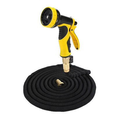 

25-100FT Garden Hose Expandable Flexible Water Pipe Car Wash Water Gun Set