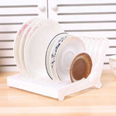 

Plate Storage Home Racks Organizer Foldable Utensils Holders Kitchen Tools