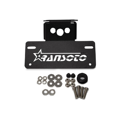 

RANSOTO Fender Eliminator Kit License Plate Holder Plate Bracket Replacement Fit for Kawasaki Z125 2017-2019