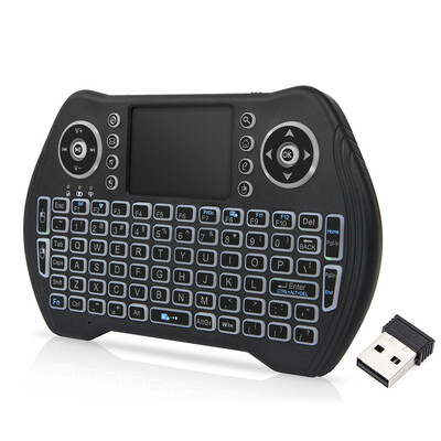 

Backlit 24GHz Wireless Keyboard Touchpad Mouse Handheld Remote Control 3 Colors Backlight for Android TV BOX Smart TV PC Notebook