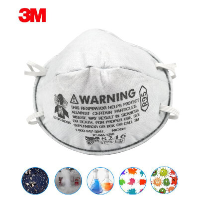 

3M 8246 Dust Mask Mouth Mask for Pollution Fog Haze Woodworking Mowing Running Half Face Mask for Industrial & Outdoor Use