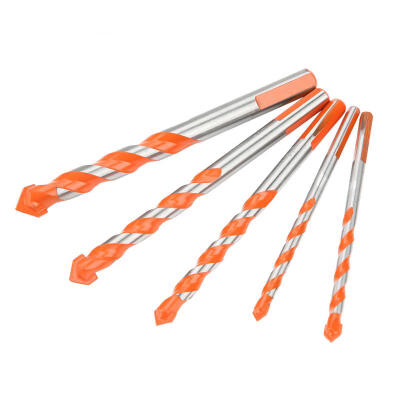 

Greensen 5Pcs Triangle Handle Alloy Multifunctional Drill Bits 6-12mm Blade Diameter for Electric Drill