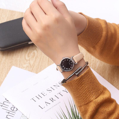 

Girl Student Simple Cute Watch Retro Small Dial Quartz Watches