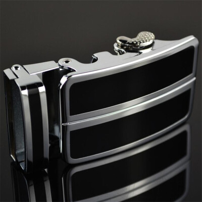 

Fashion Mens Business Alloy Automatic Buckle Unique Men Plaque Belt Buckles for 35cm Ratchet Men Apparel Accessories g1