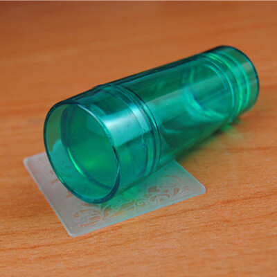 

Toponeto Double-end Jelly Silicone Nail Art Stamper Scraper Stamping Transfer Manicure