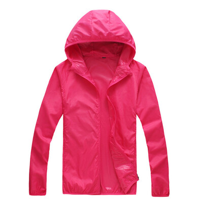 

Womens & Mens Waterproof Windproof Jacket Outdoor Quick Dry Sports Rain Coat