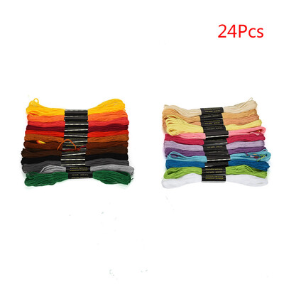 

Gobestart Premium Rainbow Color Embroidery Floss Cross Stitch Threads