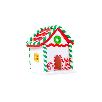 

Siaonvr Christmas Decoration Mini Color Cottage Creative Decoration Party Decor