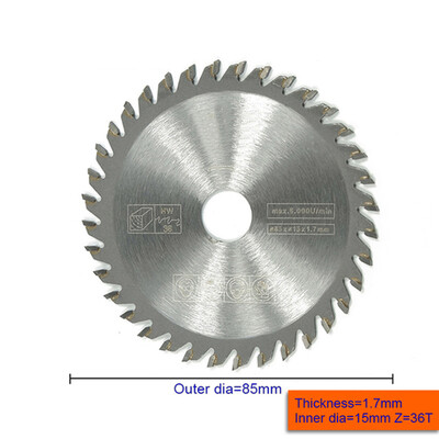 

Out Diameter 85mm Mini Circular Saw Blade Wood Cutting Blade Tools Accessory