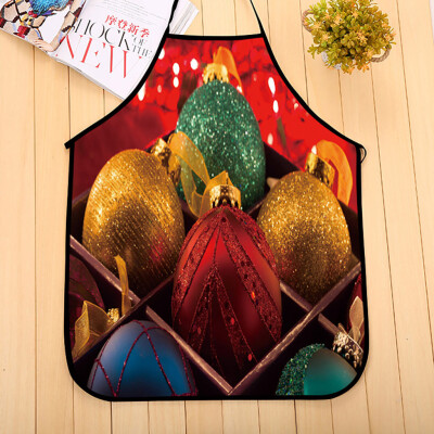 

Tailored Christmas Decoration Waterproof Apron Kitchen Aprons Dinner Party Apron