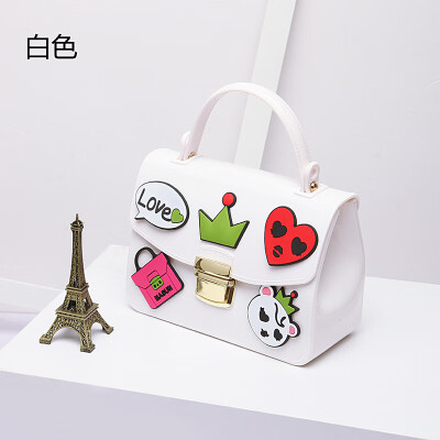 

Flap Summer Shoulder Bags Sweet Jelly Cartoon Women Cute High Quality Handbags Famous Brand Small 2019 Crossbody Messenger Bags