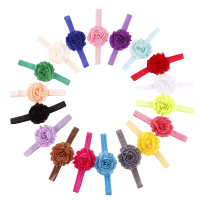 

18pcs Cute Kids Girls Hair Accessories Elastic Band Flower Headband Hair