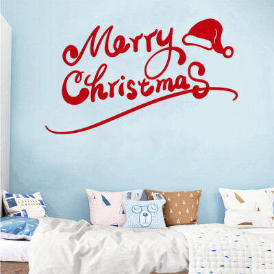 

Tailored Removable Wall Sticker Christmas Tree Window Vinyl For Party Home Wall Decal