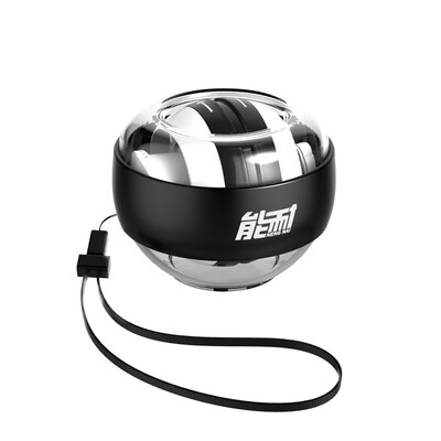 

Can withstand wrist ball grip ball grip wrist finger forearm training home fitness gyro NN2703-03 black with light belt count