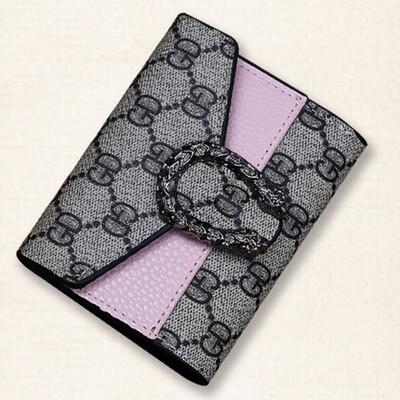 

Fashion New Three Fold Wallet Printing Envelope Wallet Multi-card Card Package