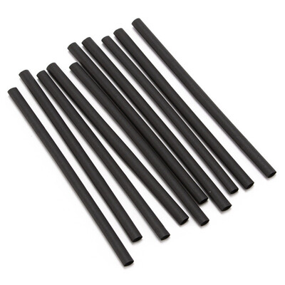 

10pcs 6mm Diameter Heat Shrink Heatshrink Tubing Tube Sleeving Wrap Wire Sell DIY Connector Repair Fishing Accessories