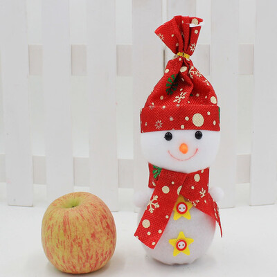 

Tailored Christmas Decorations Xmas Snowman Apple Bag Christmas Eve Apple Box