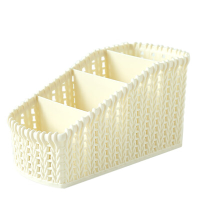 

Siaonvr 1PC Office Plastic Storage Box Desktop Finishing Box Cosmetics Debris Case
