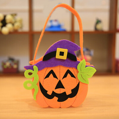 

Tailored Halloween Bags Funny Women And Men Single Shoulder Bags Pumpkin Handbag