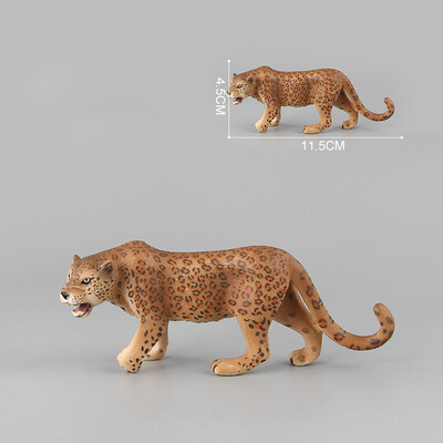 

Tailored Educational Science Leopard Animal Model Ornament Figurine Toy For Kids Gift A