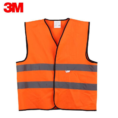 

3M V10S0 High Visibility Reflective Vest Security Working Clothes Safety Waistcoat Motorcycle Cycling Warning Day Night Use