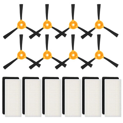 

6filter 8side Brush For ECOVACS DEEBOT N79S And N79 Robotic Vacuum Cleaner