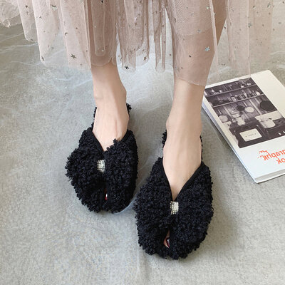 

Mao Mao Slippers Women Wear Mueller Shoes for FallWinter