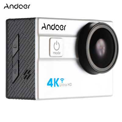 

Andoer​ Ultra HD Action Sports Camera 20" LCD 16MP 4K 25FPS 1080P 60FPS 4X Zoom WiFi 25mm 173 Degree Wide-Lens Waterproof 30M Car