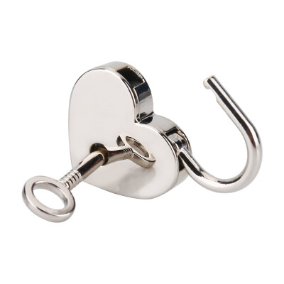 

Greensen 2 sets Heart-shaped Padlock & Skeleton Key Metal Lock for Luggage Diary Book Jewelry Box Key Lock Heart Lock