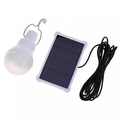 

Portable -1500 150LM 1600mA Battery Solar LED Lights Lamp Outdoor Hiking camp