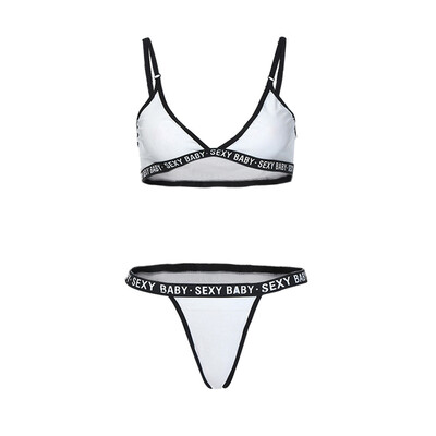 

Toponeto Women Push Up Sexy Lingerie Corset Sports BraPants Underwear Set Bra Vest