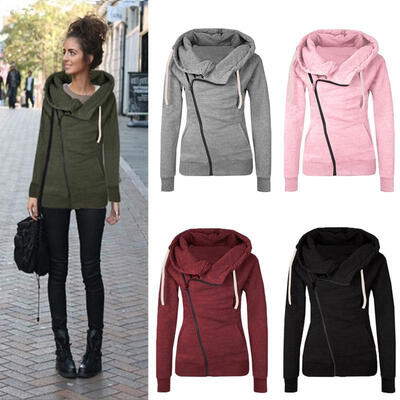 

Women&39s Casual Hoody Hooded Pullover Sweatshirt Jumper Sweater Jacket Coat Tops
