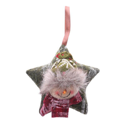 

Christmas Ornaments Cute Star Xmas Tree Hanging Decorations Wall Pendant