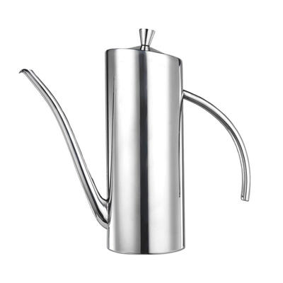

Stainless Steel Oil Can Long Mouth Leak Proof Oil Bottle Home Kitchen Tools