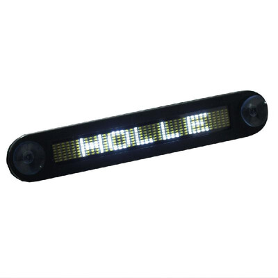 

12V Car Mini Super Slim LED Programmable Message Sign Scrolling Display Board with Remote