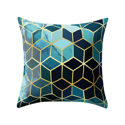 

〖Follure〗Rose Black Gold Cushion Cover Square Pillowcase Home Decoratio