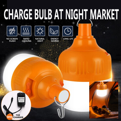 

LED waterproof night market light bulb charging light bulb camping light stall light emergency lighting emergency light