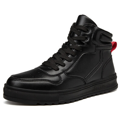 

Mens shoes high-top shoes super-fiber leather sports shoes high-top shoes