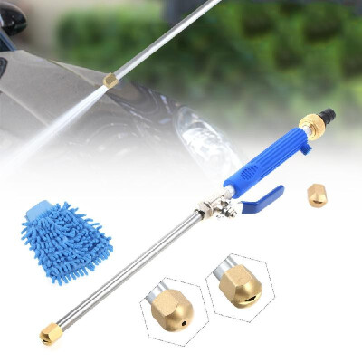

Good Quality Alloy Wash Tube Hose Car High Pressure Power Water Spray Washer with 2 Spray Tips Tools Auto Maintenance Cleaner Wate