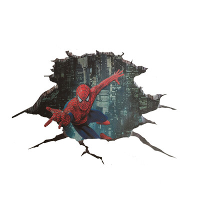 

Car Sticker Superhero Car Decals Creative 3D Cartoon Funny Car Sticker Waterproof Car Scratch Repair Decorative Stickers